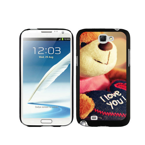 Valentine Bear Samsung Galaxy Note 2 Cases DQU - Click Image to Close